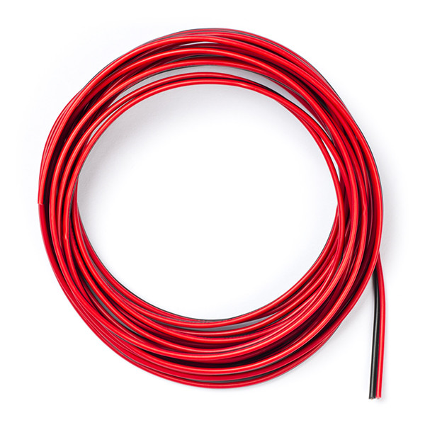 123-3D 2-wire cable red / black, 5m  DDK00075 - 1