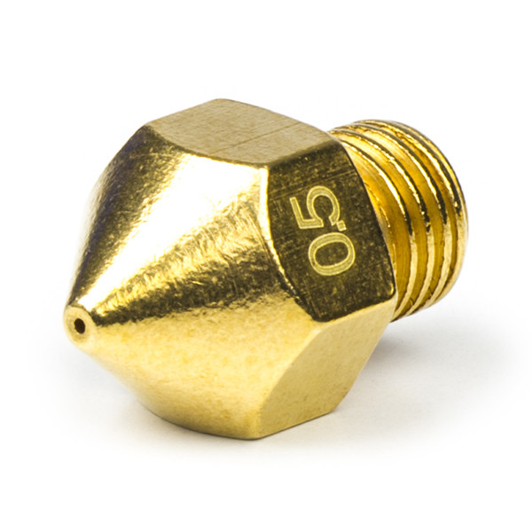 123-3D Creality M6x.75 brass nozzle, 0.50mm (123-3D version)  DAR00298 - 1