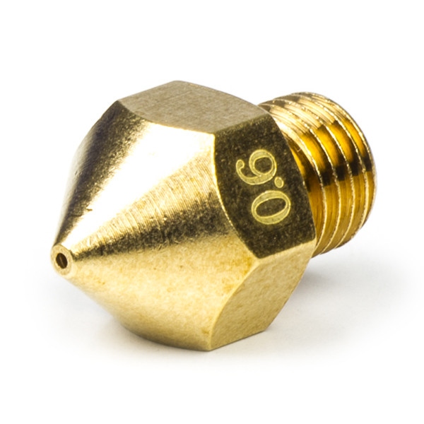 123-3D Creality M6x.75 brass nozzle, 0.60mm (123-3D version)  DAR00299 - 1