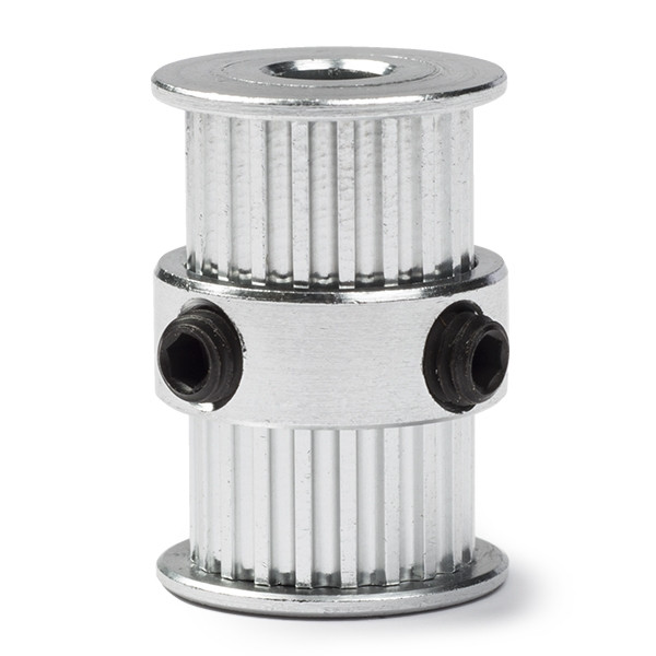 GT2 timing belt pulley with bearing, 20 teeth, 6mm belt, 5mm bore GT2 20T W6 B5 DME00057 GT2 timing belt pulley with bearing, 20 teeth, 6mm belt, 5mm bore GT2 20T W6 B5 DME00057 - 1