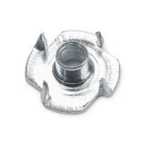 123-3D Galvanised M4 insert nut (10-pack)  DBM00161