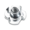 Galvanised M5 insert nut (10-pack)