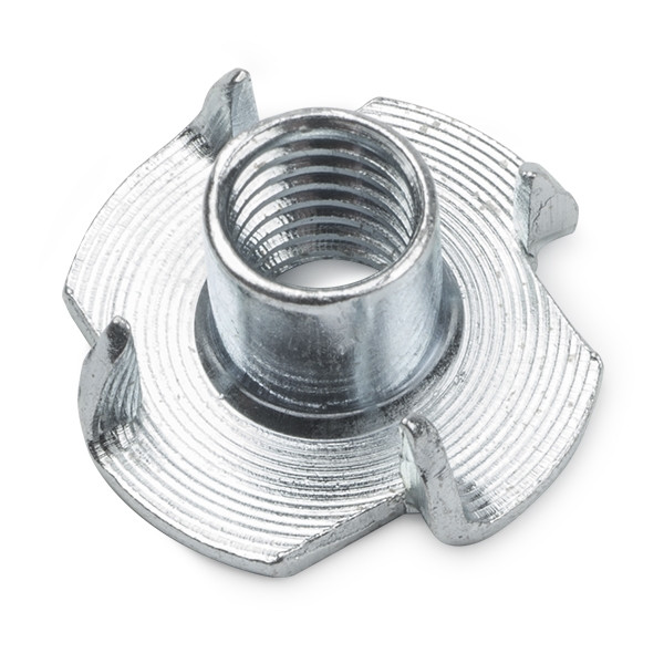 123-3D Galvanised M8 insert nut (10-pack)  DBM00164 - 1