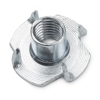 123-3D Galvanised M8 insert nut (10-pack)  DBM00164