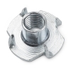 Galvanised M8 insert nut (10-pack)