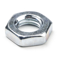 123-3D Galvanised low profile hexagon M8 nut (50-pack)  DBM00142