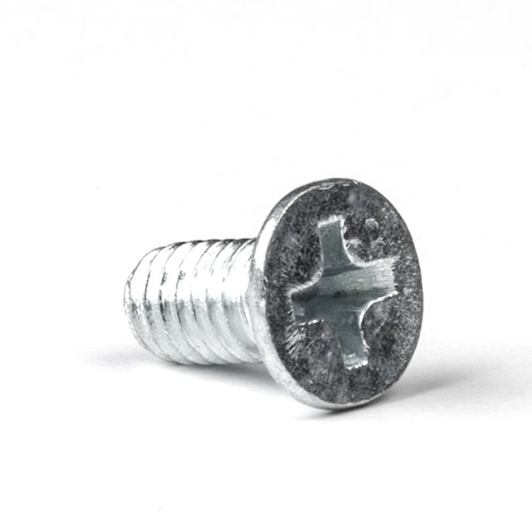 123-3D Galvanised metal countersunk head screw, M3 x 6mm (50-pack)  DBM00079 - 1