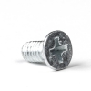 Galvanised metal countersunk head screw, M3 x 8mm (50-pack)