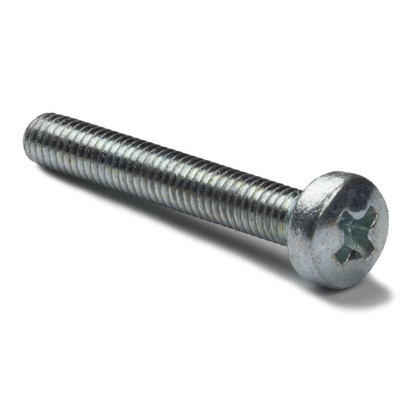 123-3D Galvanised metal round head screw, M3 x 16mm (50-pack)  DBM00004 - 1