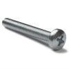 Galvanised metal round head screw, M4 x 40mm (50-pack)