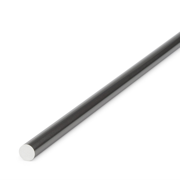 123-3D Hard anodized aluminum precision shaft, 8mm x 300mm  DAR00848 - 1