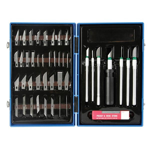 123-3D Hobby knife set heavy-duty (50-pack) VTK6N DGS00031 - 1