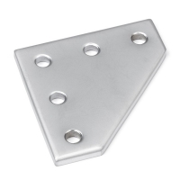 123-3D L-connection plate for aluminium 3030 extrusion profile  DFC00048