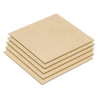 123-3D MDF plates, 200mm x 200mm x 3mm (5-pack)  DAR00718