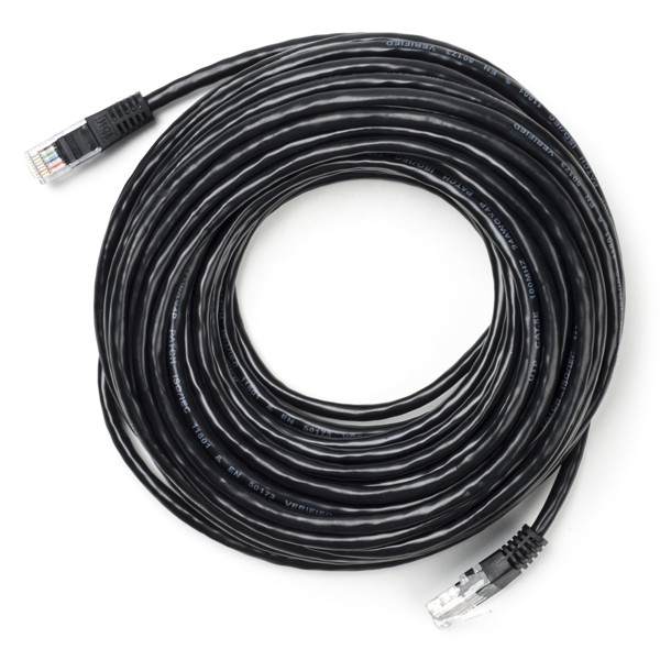 123-3D Network cable Cat5e U/UTP black, 15m K010604100 DDK00133 - 1