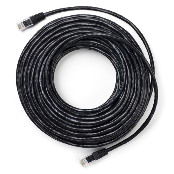 123-3D Network cable Cat5e U/UTP black, 30m K010604103 DDK00136 - 1