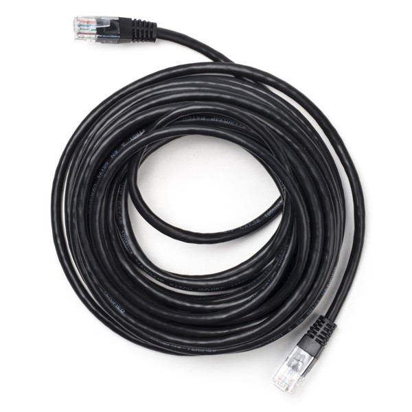 123-3D Network cable Cat5e U/UTP black, 7.5m K010604098 DDK00131 - 1