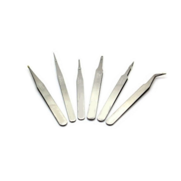 123-3D Tweezers set (6-pack)  DGS00005 - 1