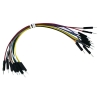 Wire jumpers 1 pin male to male, 150mm (10-pack)