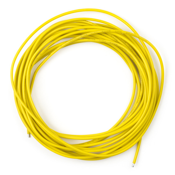 123-3D Wire yellow 0.81mm² max 5A, 5m  DDK00144 - 1