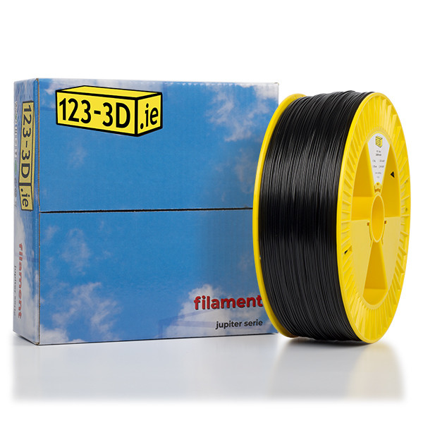 123-3D black PETG filament 1.75mm, 3kg  DFP01124 - 1