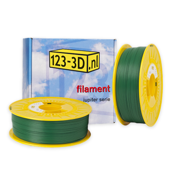 123-3D green PLA filament 1.75mm, 1.1kg (2-pack)  DFE20294 - 1