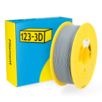 123-3D grey PLA filament 1.75mm, 1kg  DHM00003