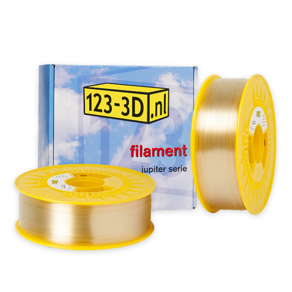 123-3D neutral PLA filament 1.75mm, 1.1kg (2-pack)  DFE20293 - 1