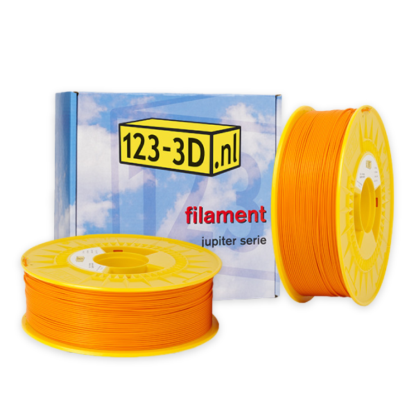 123-3D orange PLA filament 1.75mm, 1.1kg (2-pack)  DFE20292 - 1