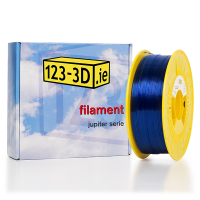 123-3D transparent blue PETG filament 1.75mm, 1kg  DFP01177