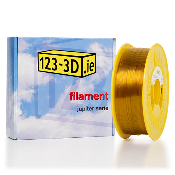 123-3D transparent yellow PETG 1.75mm, 1kg  DFP01179 - 1