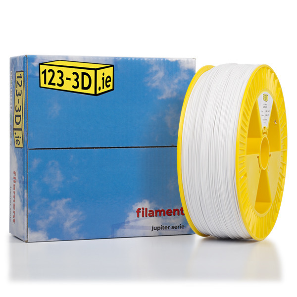 123-3D white PETG filament 1.75mm, 3kg  DFP01119 - 1