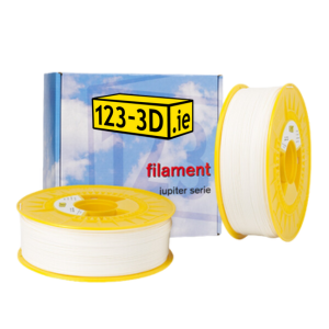 123-3D white PLA filament 1.75mm, 1.1kg (2-pack)  DFE20286 - 1