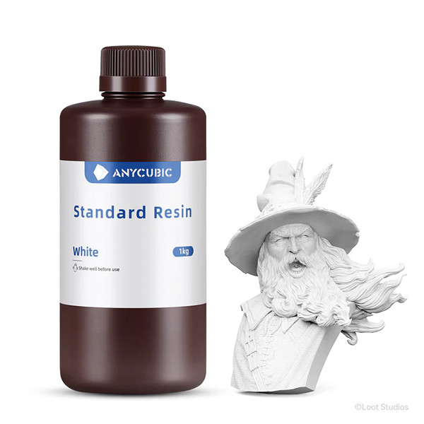 Anycubic3D Anycubic standard white resin, 1kg SPTWH-105E DLQ06015 - 1