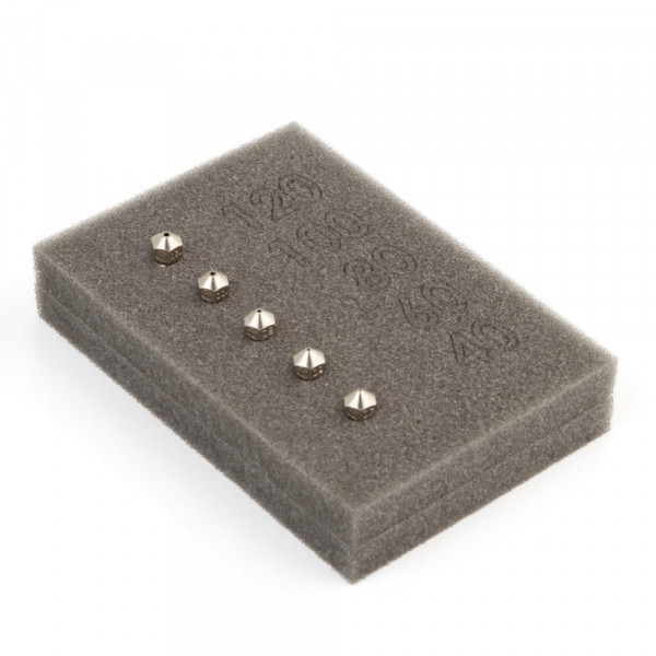 Bondtech CHT® Volcano brass coated nozzle | M6, 1.75mm (5-pack) DAR00875 Bondtech CHT® Volcano brass coated nozzle | M6, 1.75mm (5-pack) DAR00875 - 1