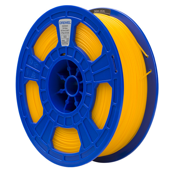 Dremel yellow PLA filament 1.75mm, 0.75kg DCP00185 DCP00185 - 1