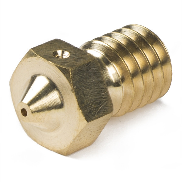 E3D v6 brass nozzle, 1.75mm x 0.60mm V6-NOZZLE-175-600 DED00013 - 1