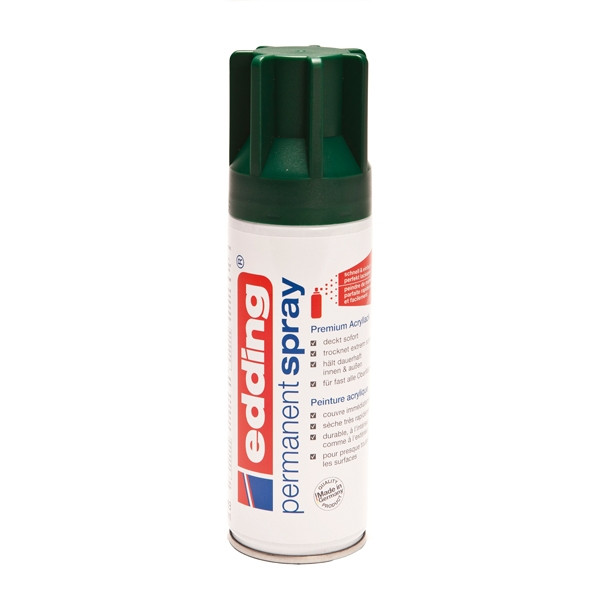 Edding 5200 green permanent matte acrylic spray paint, 200ml 4-5200904 239048 - 1