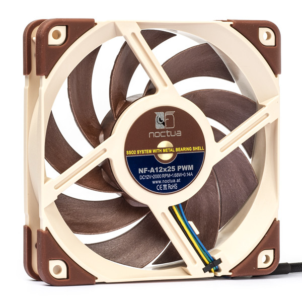 Noctua NF-A12x25 4-pin PWM fan 19330 DMO00072 - 1