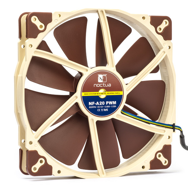 Noctua NF-A20 4-pin PWM fan 19285 DMO00076 - 1