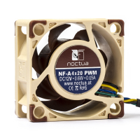 Noctua NF-A4x20 4-pin axial 12V PWM fan, 40mm x 40mm x 20mm 19289 DMO00063