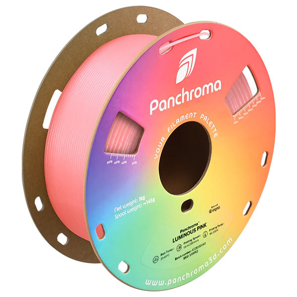 Polymaker Panchroma™ Luminous pink PLA filament 1.75mm, 1kg CA02034 DFP14433 - 1