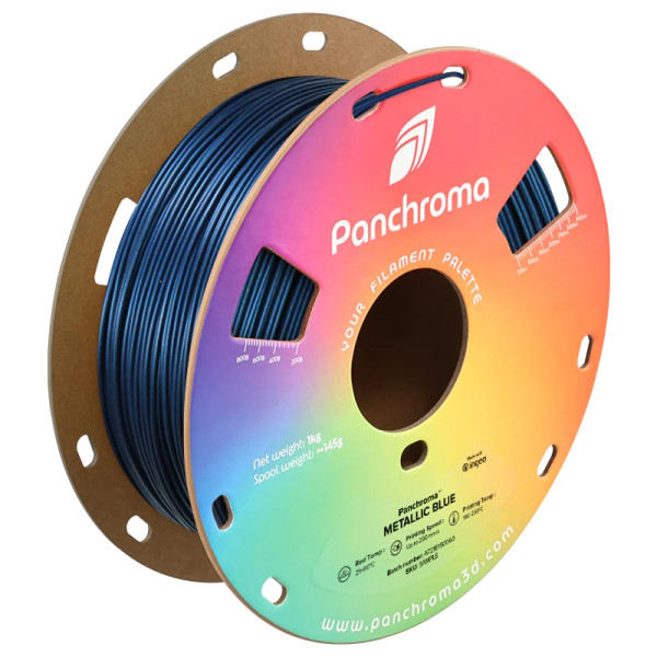 Polymaker Panchroma™ blue Metallic PLA filament 1.75mm, 1kg CA02036 DFP14435 - 2