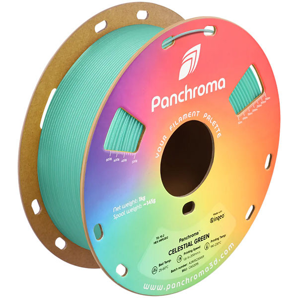 Polymaker Panchroma™ green Celestial PLA filament 1.75mm, 1kg CA02015 DFP14415 - 1