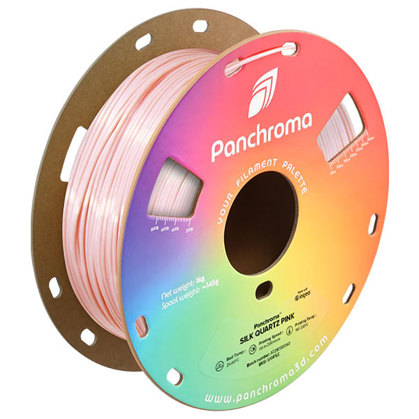 Polymaker Panchroma™ quartz pink Silk PLA filament 1.75mm, 1kg CA03013 DFP14453 - 1