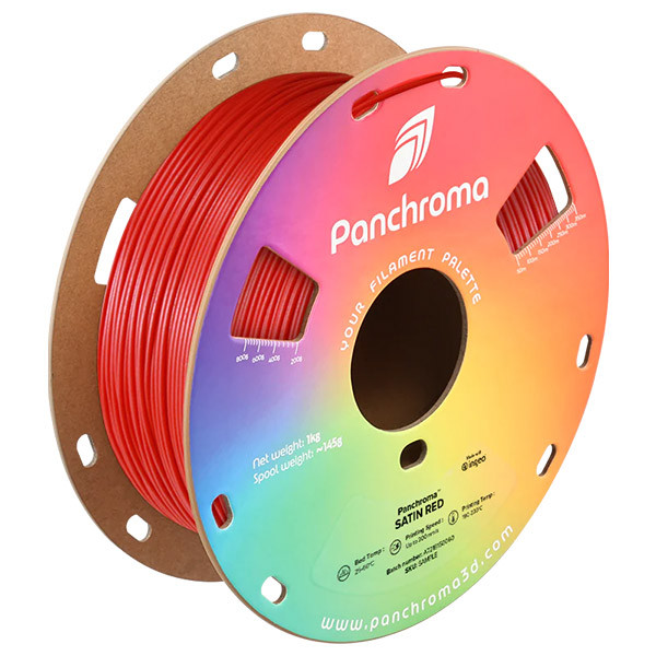 Polymaker Panchroma™ red Satin PLA filament 1.75mm, 1kg CA05008 DFP14542 - 1