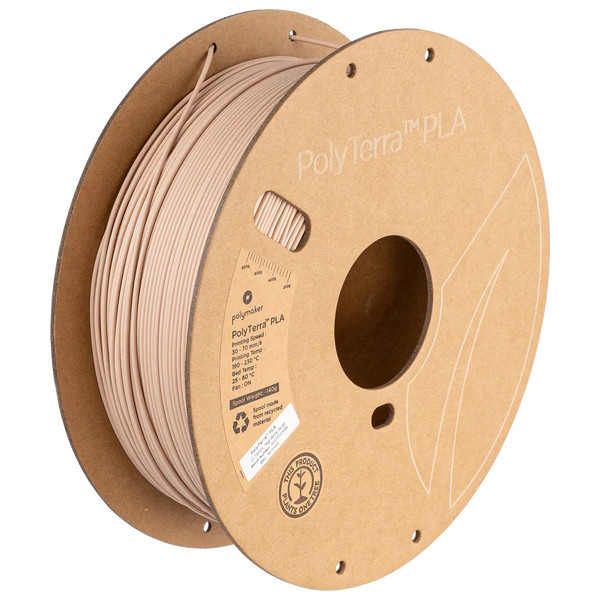 Polymaker PolyTerra army beige PLA filament 1.75mm, 1kg PM70980 DFP14351 - 1