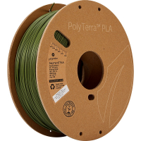 Polymaker PolyTerra army dark green PLA filament 1.75mm, 1kg PM70957 DFP14231