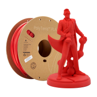 Polymaker PolyTerra lava red PLA filament 1.75mm, 1kg PM70826 DFP14158