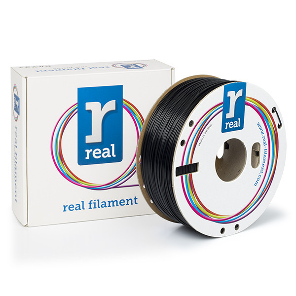 REAL black ABS Plus filament 1.75mm, 1kg  DFP02378 - 1